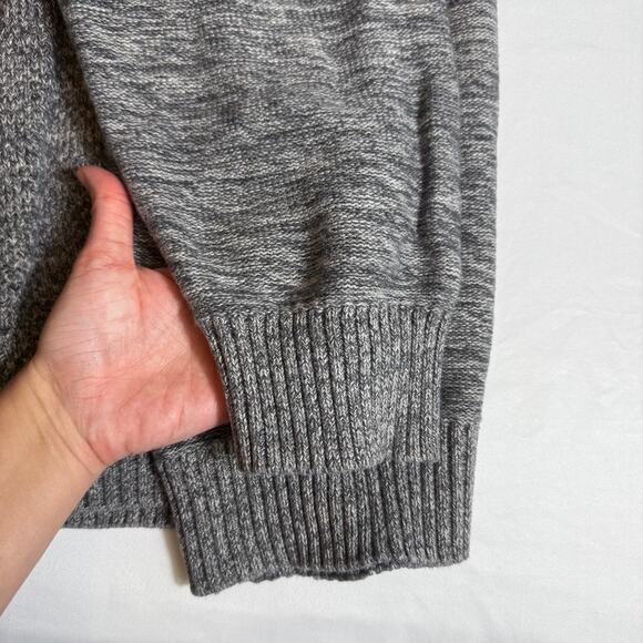 Tricots St. Raphael Men’s Gray 100% Cotton Quarter Zip Sweater Pullover Knit 3X - Picture 7 of 14